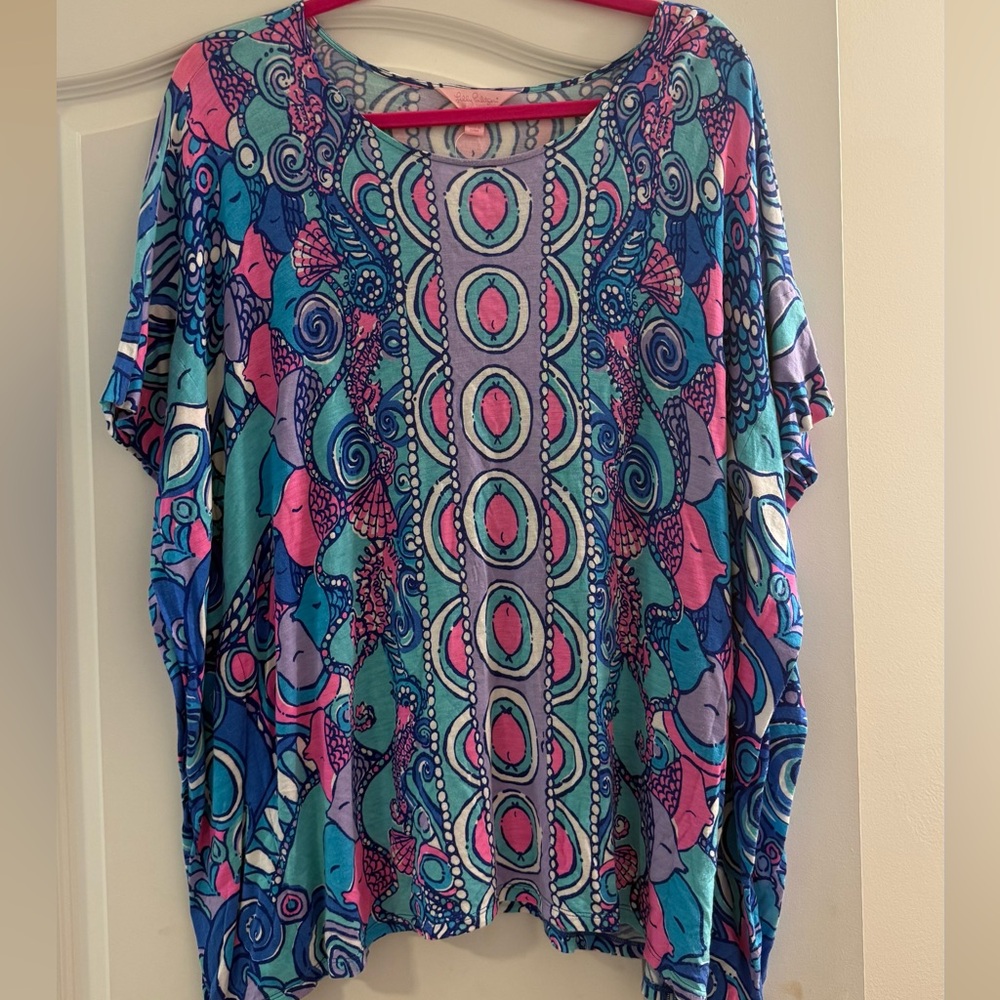 Lilly Pulitzer S/M top